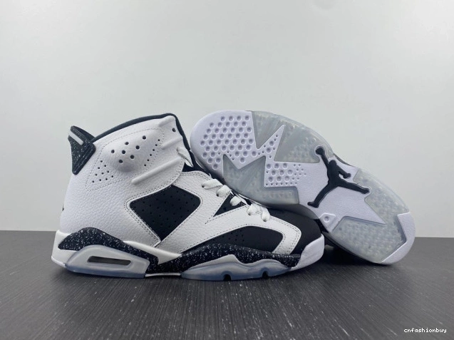 384664-101 6 Jordan Retro Oreo 1205